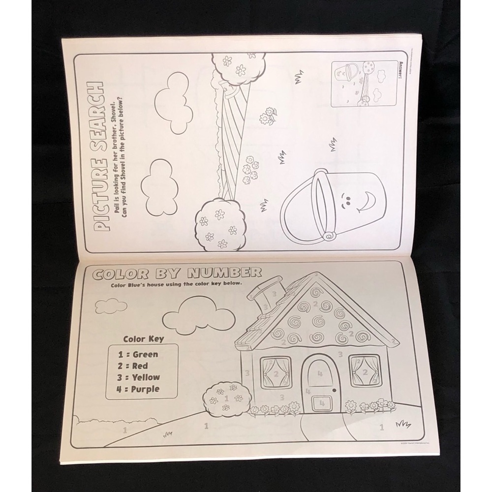 ❤️‍🔥5/$30 Kids Blues Clues Cartoon Giant Coloing and Activity Book Fun NWT❤️‍🔥 - Picture 5 of 5